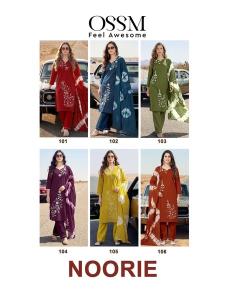 Ossm noorie 3pcs kurtis from wholesalers  - wholesale export